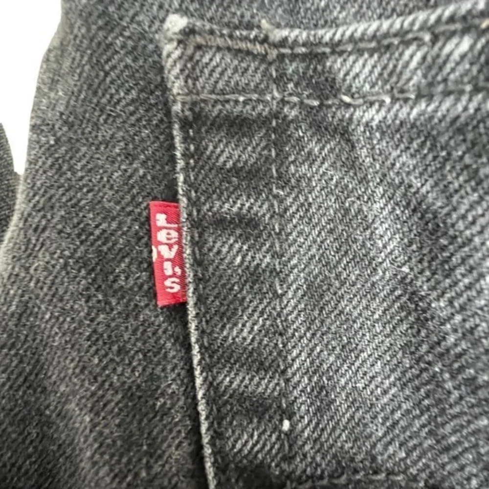 Levis Mens 505 Regular Straight Leg Fit Faded Black Jeans Size‎ 40 Inseam 30